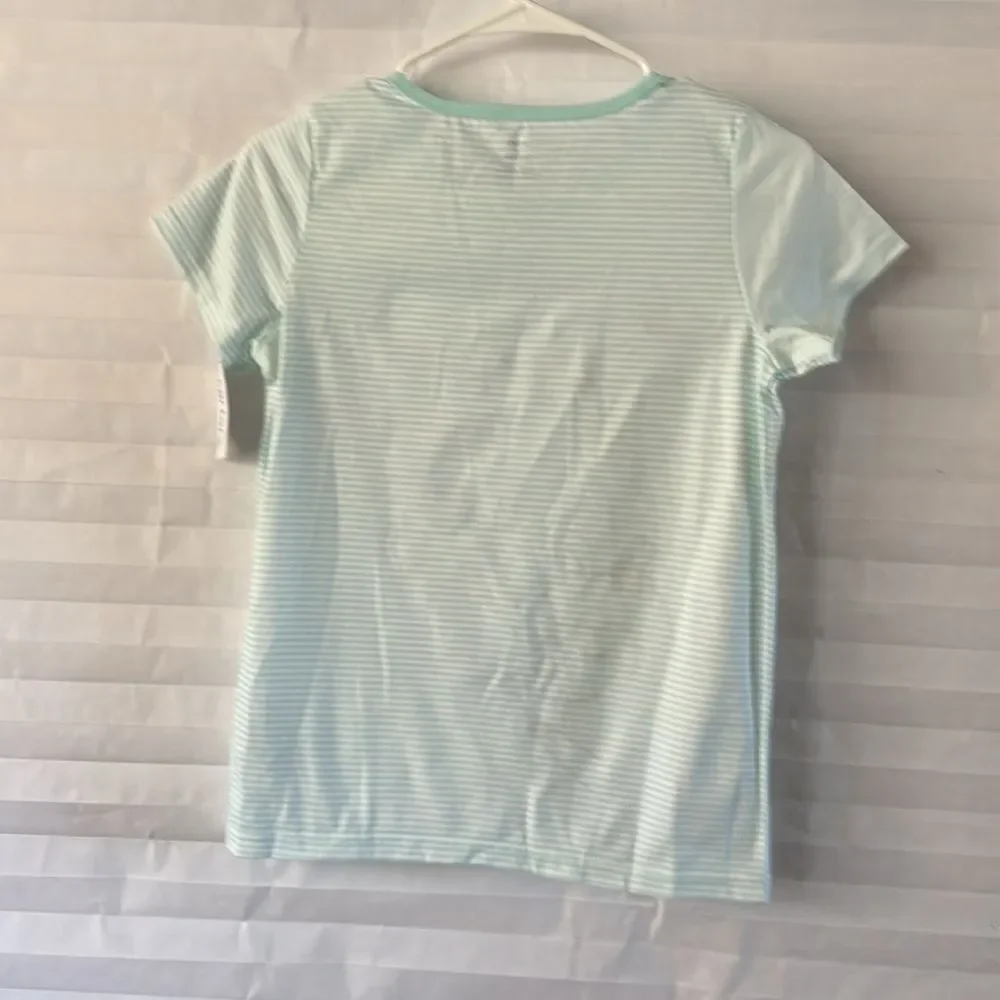 Carter's Green/White Stripe T-Shirt 